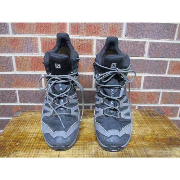 Salomon Mens X Ultra 4 Mid 412946 Gray Black Hiking Boots Waterproof Size 12.5 main image 15